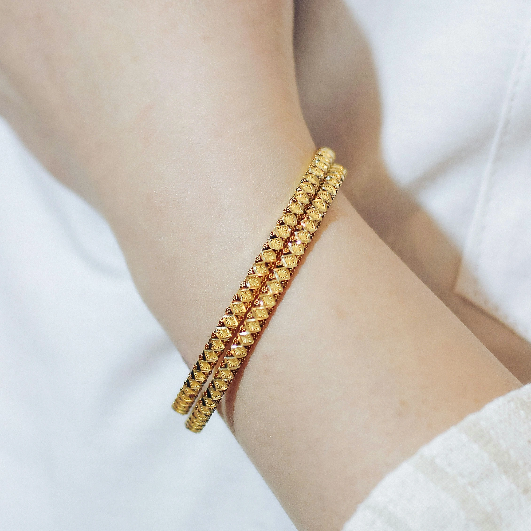 22K Gold Bangles